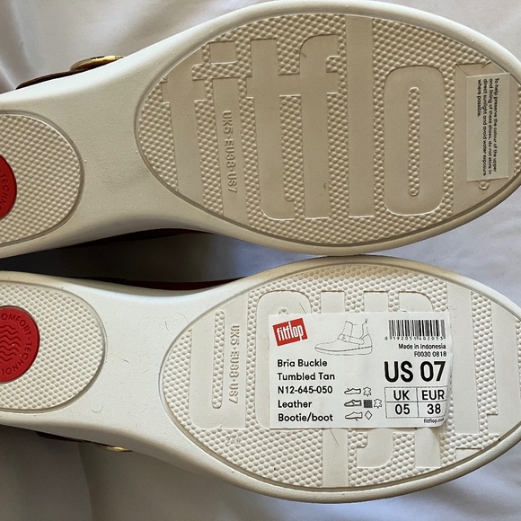 Bria Buckle Leather Bootie - Picture 6 of 7